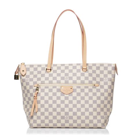 louis vuitton damier azur iena mm fashionphile|LOUIS VUITTON Damier Azur Iena MM .